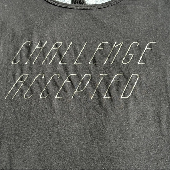 Champion women’s plus size racer back tank top size XXL, Challenge Accepted - Picture 9 of 9